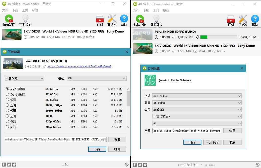 4K Video Downloader v4.26.0 解锁版 (多个知名视频平台的视频下载器)  第1张