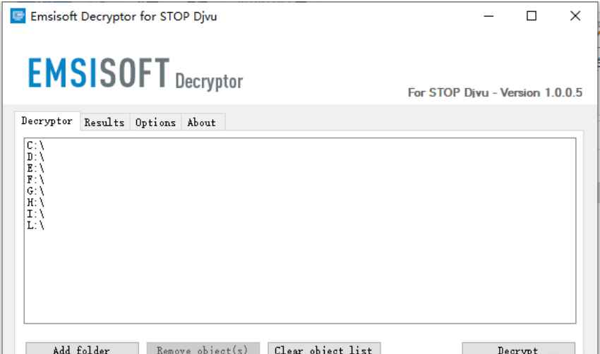 STOPDecrypter 1.0.0.5 主流勒索病毒解密器  第1张