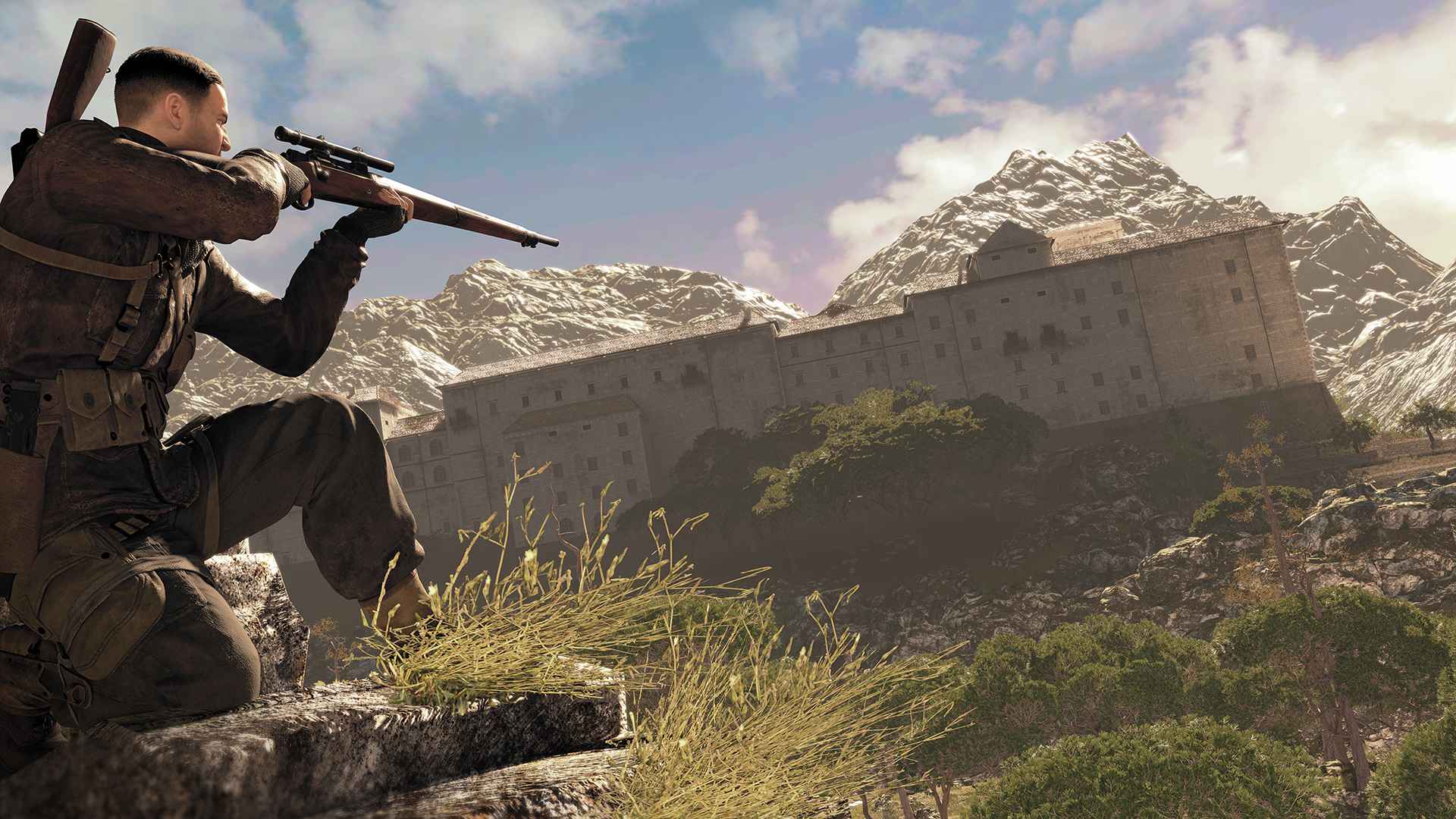 《狙击精英4/Sniper Elite 4/附历代合集》v1.5.0-Repack|容量56GB|官中|支持键鼠.手柄|赠官方原声7首BGM|赠多项修改器|赠全武器解锁进度存档|赠历代游戏《狙击精英1》《狙击精英3.集成17号升级档.v6汉化.v1.14版》《狙击精英：僵尸部队三部曲.v1.8.20.01.集成5号升级档》合集  第1张